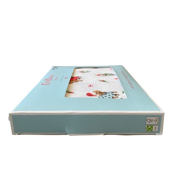 Cath Kidston London Puppy Love Christmas Holiday Standard Pillowcase Set NEW - Picture 7 of 15